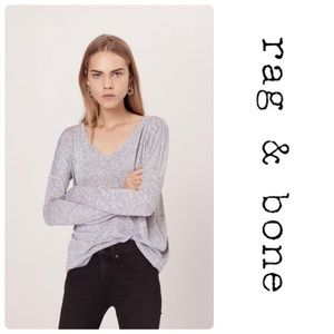 Rag & Bone Theo Long Sleeves Tee